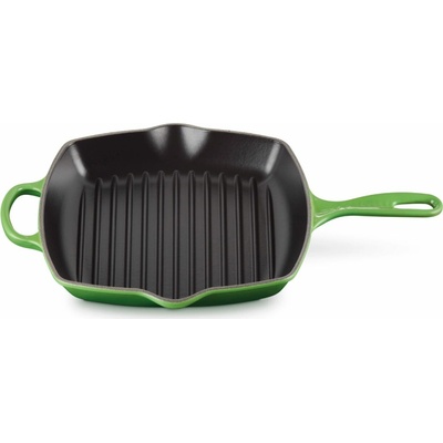 Le Creuset Grilovacia panvica SIGNATURE 26 cm, BAMBOO, liatina