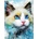 Norimpex - Puzzle Diamant painting: Blue look 30x40cm - 1 - 39 piese