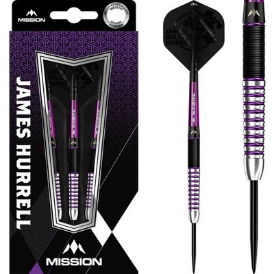 Mission James Hurrell Black/Purple 90% 26g steel