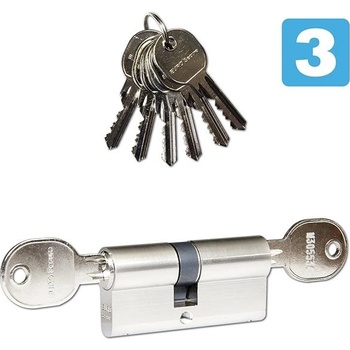 Richter ES.30/45.BSZ.NI s prestupovou spojkou BSZ v bezpečnostnej triede RC3, rozmery vložky 30 / 45