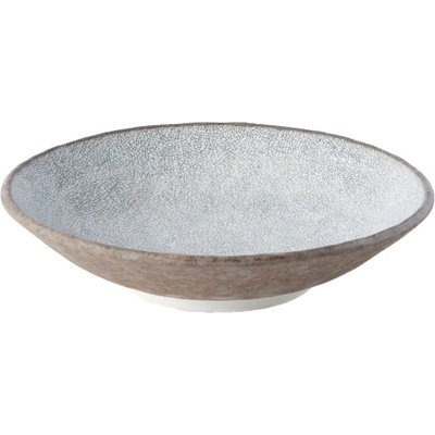 Made in Japan Miska na těstoviny Crazed grey 24 cm 700 ml