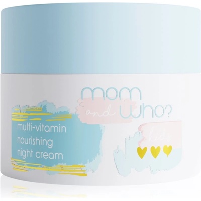Nacomi Mom & Who Kids výživný nočný krém pre deti 50 ml
