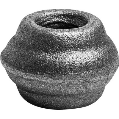 PSG Ozdobný návlek pre kovaný plot, bránu a zábradlie 41.111, 25x35 mm, otvor kruh pr.12, 5 mm