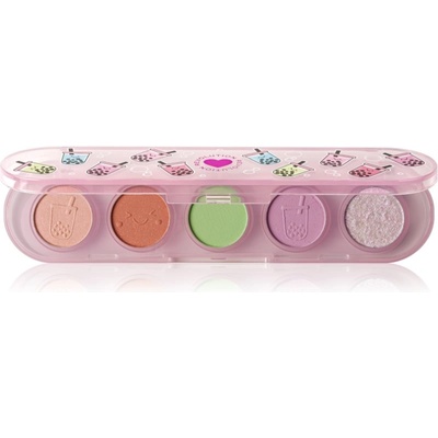 Revolution Beauty Bubble Tea Mini Matchi Palette палитра сенки за очи 4 гр