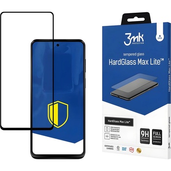 3mk Protection HardGlass Max Lite - защитно стъкло за Motorola Moto G13/Moto G23 - Черен KP26634 (26634)
