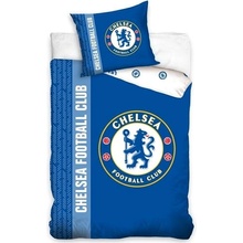 Carbotex bavlna obliečky Chelsea City FC so svietiacim efektom bavlna Renforcé 70x90 140x200