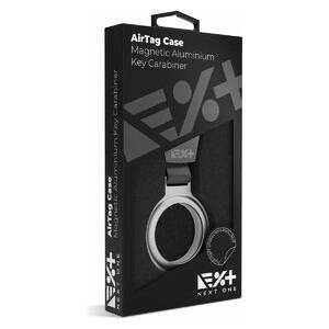 Next One AirTag Magnetic Aluminium Key Carabiner - Silver (atg-alu-ucl)