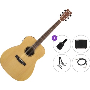 Yamaha FX400 Premium SET Natural Satin Електро-акустична китара Дреднаут