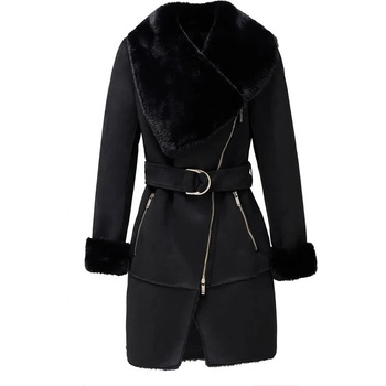 Salsa jeans Палто Salsa jeans Shearling coat - Black (Black)
