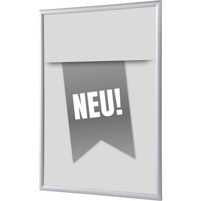Jansen Display Set klaprámu A1, Novinka, šedý, německy, 625 x 872 mm