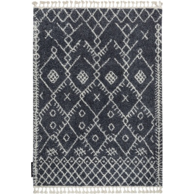 Dywany Łuszczów Berber Tanger B5940 grey and White Šedá