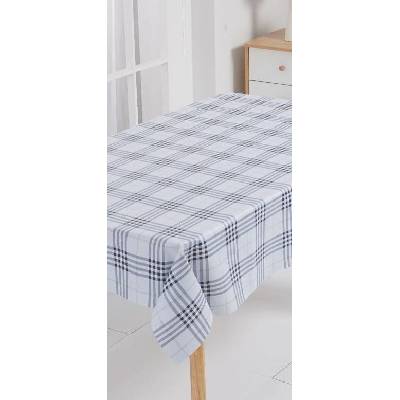 Obrus PVC 3581352, metráž, 20 m x 140 cm, kocky modré, IMPOL TRADE