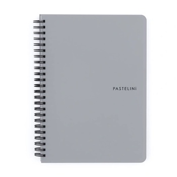 KARTON P+P Pastelini Grey A5 60-листова тетрадка със спирала 8-805 (8-805)