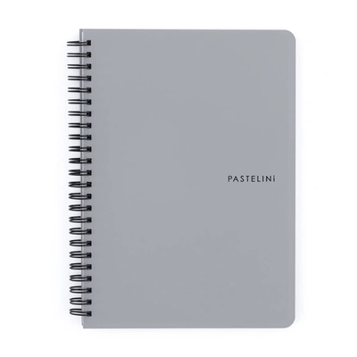 KARTON P+P Pastelini Grey A5 60-листова тетрадка със спирала 8-805 (8-805)
