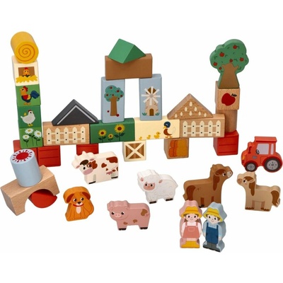 Adam Toys kocky vo vedre 36 ks Dobrodružstvo na farme