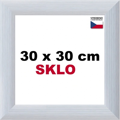 BFHM Alaska hliníkový rám 30x30cm strieborný