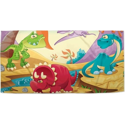 SABLIO Ručník - Dinosauři 5 30 x 50 cm