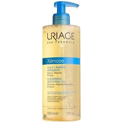 Uriage Xémose Cleansing Soothing Oil čisticí olej pro velmi suchou a podrážděnou pokožku těla a obličeje 500 ml unisex