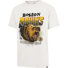 47 Brand pánské tričko Boston Bruins Graphic ’47 Drop Shoulder Tee