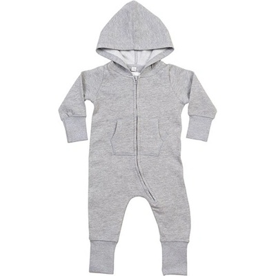 Babybugz Dětský overal BZ Heather Grey Melange Monate