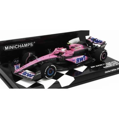 MINICHAMPS ALPINE F1 A523 TEAM BWT ALPINE N 10 SEASON 2023 PIERRE GASLY - BLUE PINK 1:43