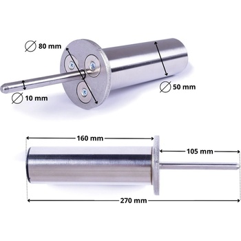 Trinfit Prídavný tŕň na kotúče pre CX60