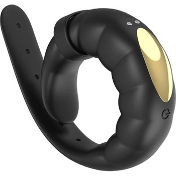 Guilty China Регулируем пенис ринг с презареждаща се батерия "solaris black