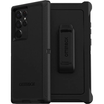 OtterBox Defender Case - изключителна защита за Samsung Galaxy S22 Ultra (черен)