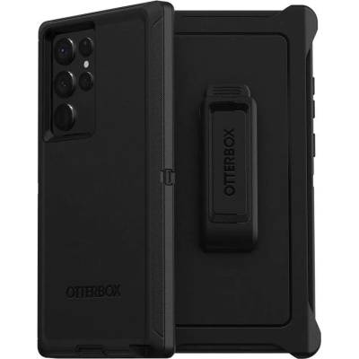 OtterBox Defender Case - изключителна защита за Samsung Galaxy S22 Ultra (черен)