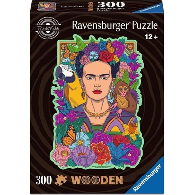 Ravensburger Дървен пъзел Ravensburger от 300 части - Фрида Кало (12001540)