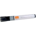 Nobo WB Marker LiquidInk скосен 4мм черен (10) (1915382)