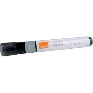 Nobo WB Marker LiquidInk скосен 4мм черен (10) (1915382)