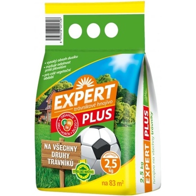 EXPERT PLUS 2,5kg trávnikové hnojivo granulované