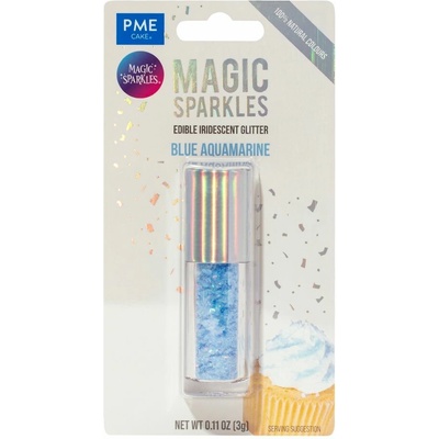 PME Jedlé trblietavé vločky Blue Aquamarine 3 g