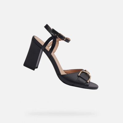 Geox Черни дамски сандали Geox New Eraklia 80 Geox | Cheren | ЖЕНИ | 36