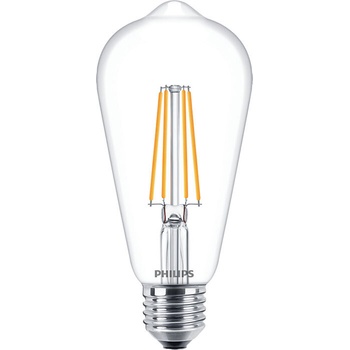 Philips LED Edison E27 ST64 žiarovka 7W = 60W 806lm 2700K teplé vlákno
