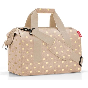 Reisenthel Чанта Reisenthel Allrounder m bag - Beige (Metallic Dots Coffee)