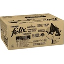 Krmivo pro kočky Felix Fantastic hovězí kuře tuňák treska v želé 80 x 85 g