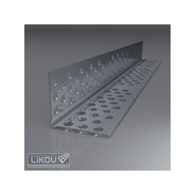 LIKOV Lišta pozinková G-LP pozink 31x31mm 0,50mm 2m