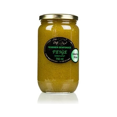 Wolfram Berge Delikatessen Original Ticino fíková hořčičná omáčka 750 ml