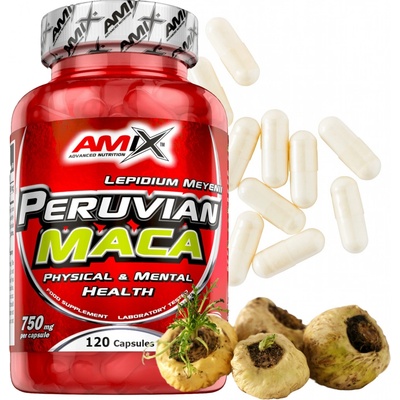 Amix Peruvian Maca 120 kapsúl