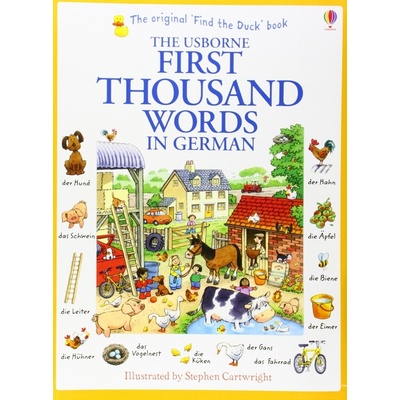 The Usborne First Thousand Words in German - Amery, Heather