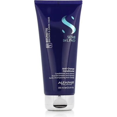 ALFAPARF Milano Semi Di Lino Brunette Anti-Orange Conditioner 200 ml