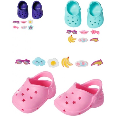 Zapf Creation BABY born Gumové sandálky tmavě modré