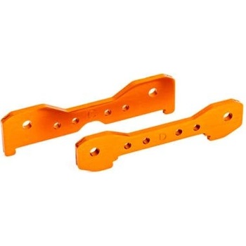 Traxxas Алуминиеви задни раменни съединители Traxxas, анодизирани в оранжево