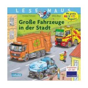 LESEMAUS 188: Große Fahrzeuge in der Stadt | Niklas Böwer (ISBN: 9783551081889)