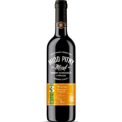 Augustowska Miodosytnia Wczesny Kawowy Miód Pitny Trójniak 0,75 l