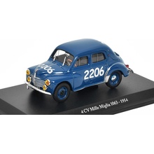 Eligor Renault 4CV 2206 Mille Miglia 1063 1954 časopis s modelem 1:43