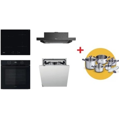 Set Whirlpool OMK58CU1SB + WSQ7360NE + WIC3C26F + AKR7491NB
