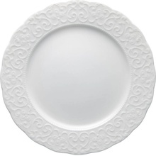 Brandani Bílý porcelánový talíř Gran Gala 25 cm